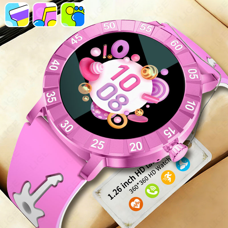 Smartwatch Watches Useful Gift For Boys - Reloj Inteligente LIGE para Niñas, con