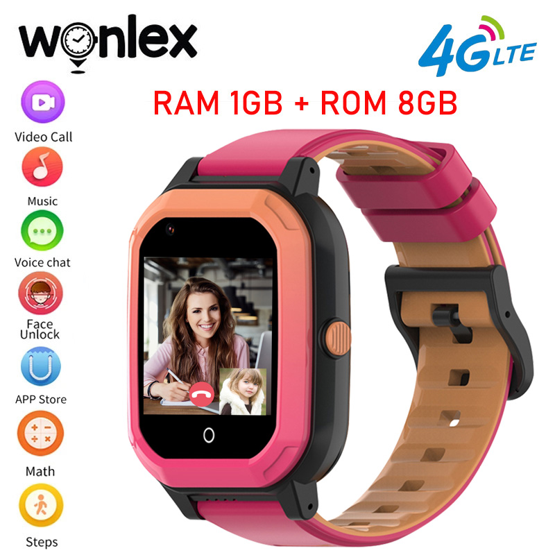 Smartwatch Digital Watches For Kids - Reloj inteligente Wonlex 4G para niños,