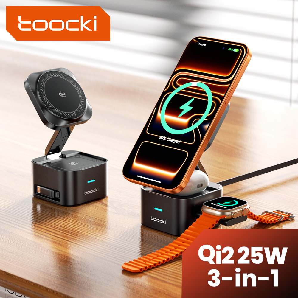 Watches Smartwatch Samsung - Cargador Inalámbrico Toocki QI2.2 de 25W