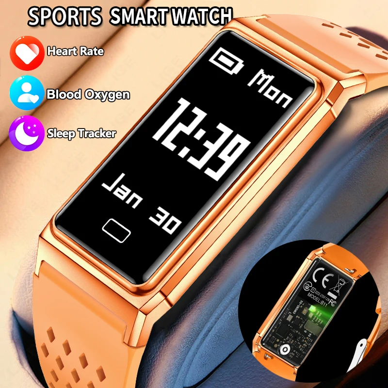 Smartwatch Slim Watches For Men - LIGE Nuevo Reloj Inteligente Ultrafino para