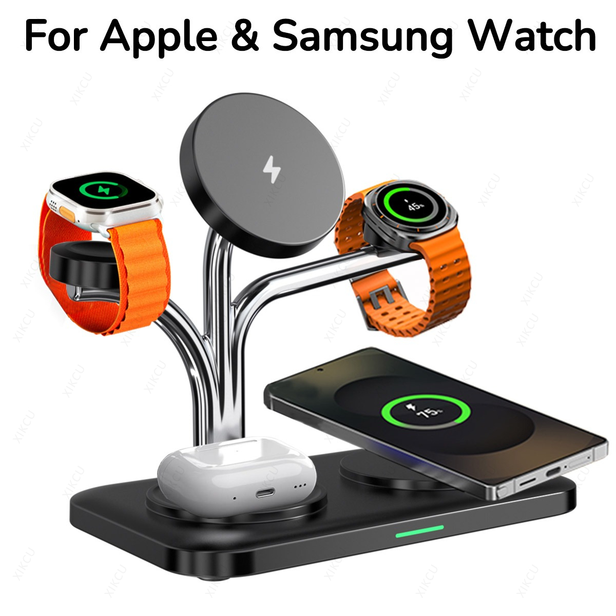 Watches Smartwatch Samsung - Cargador inalámbrico magnético 5 en 1,