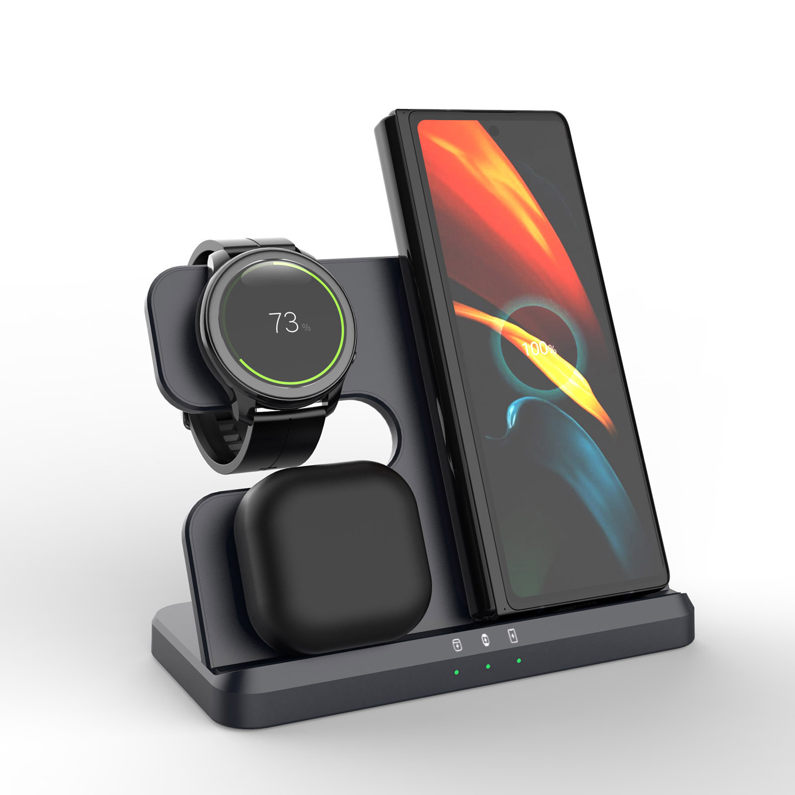 Cargador inalámbrico 3 en 1, b - Watches Smartwatch Samsung reseña y precio