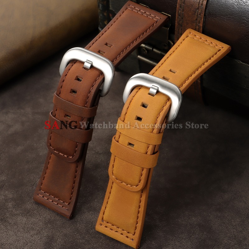 Correa de reloj de cuero vinta - Smartwatch Vintage Watches For Men reseña y precio