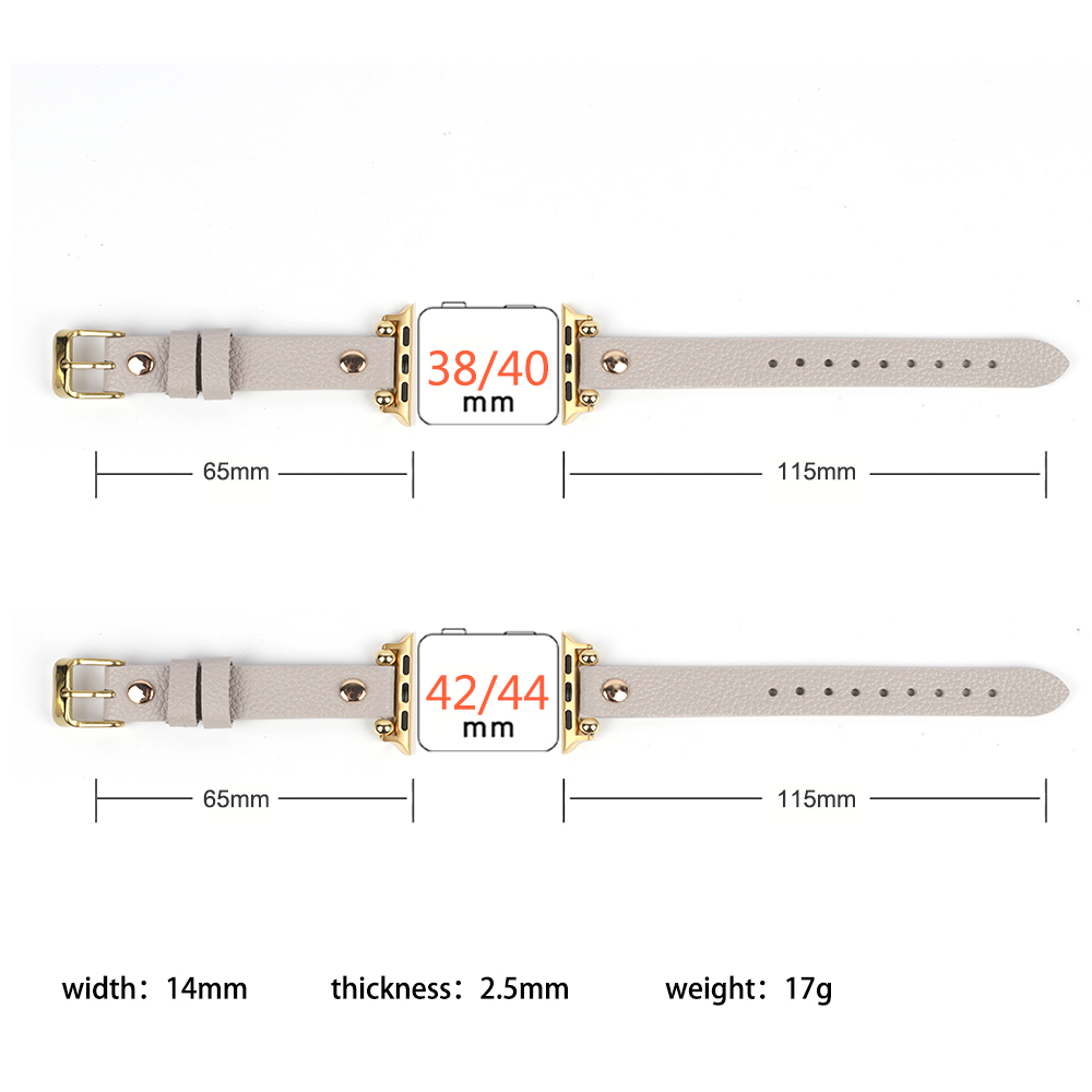 Correa fina de cuero con tachu - Smartwatch Slim Watches For Men reseña y precio
