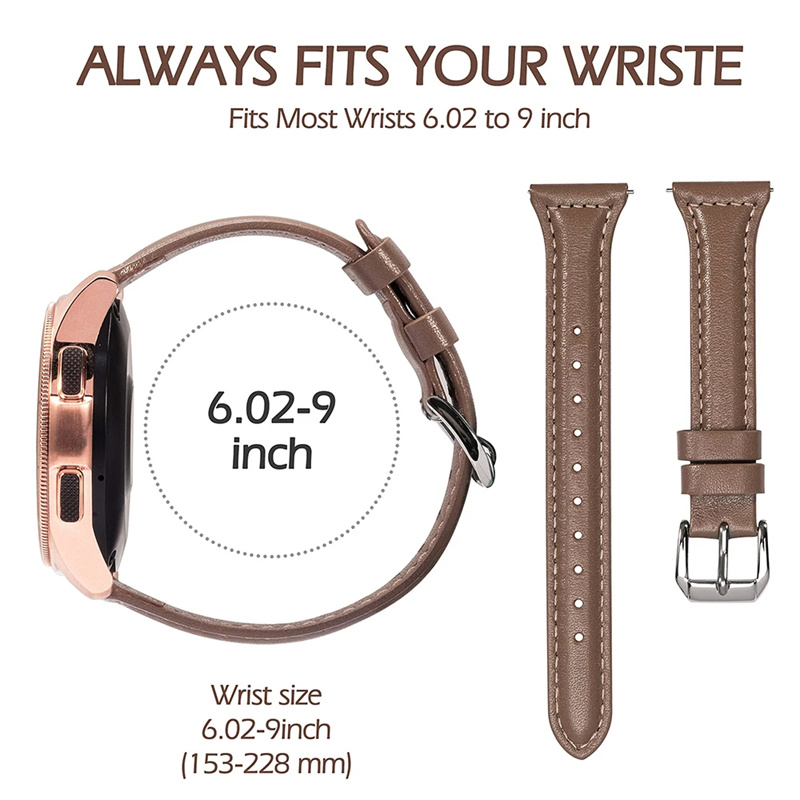 Banda de 20mm/22mm para Amazfi - Smartwatch Slim Watches For Men reseña y precio