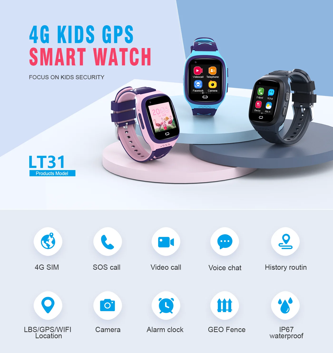 Reloj inteligente 4G para niño - Smartwatch Watches For Boys reseña y precio
