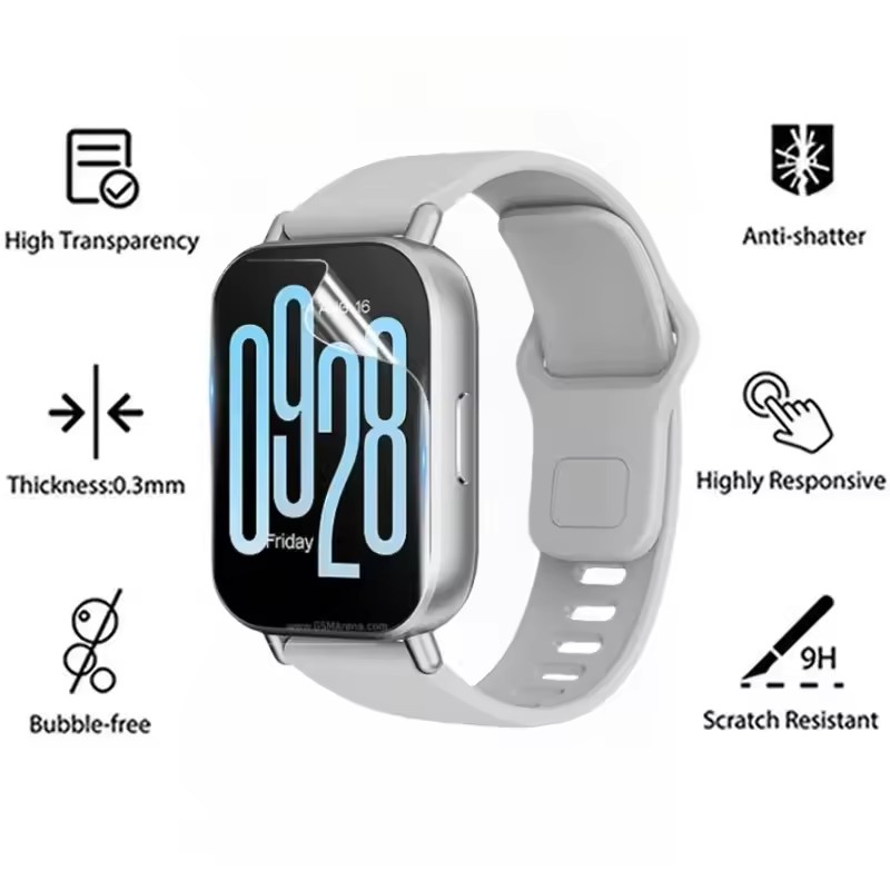 Película de hidrogel para relo - Watch Redmi reseña y precio
