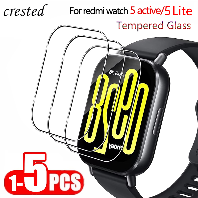1-5 uds vidrio templado para X - Watch Redmi reseña y precio