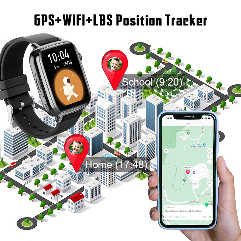 Wonlex KT34 reloj inteligente  - Smartwatch Watches For Boys reseña y precio