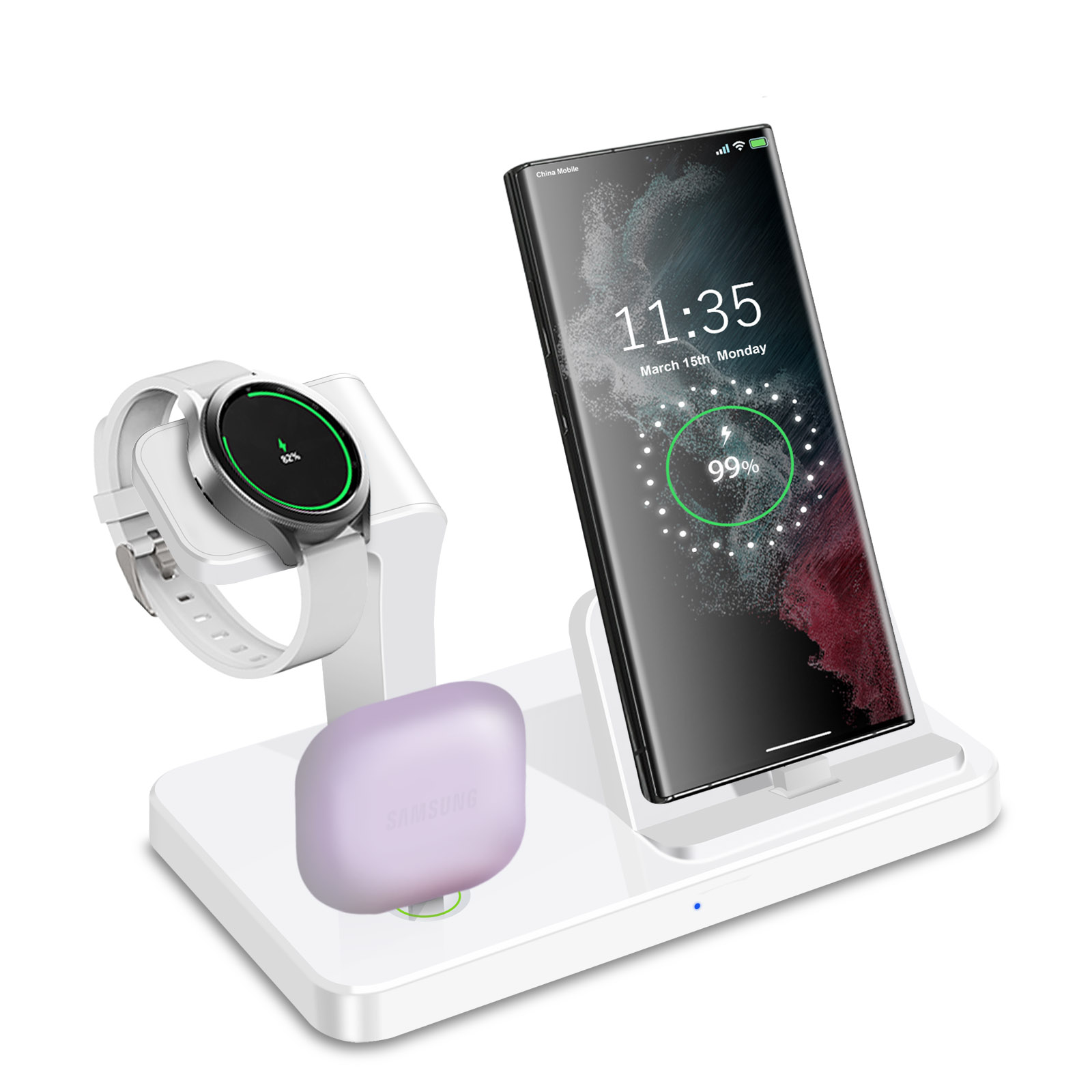 Base de Carga Inalámbrica 3 en - Watches Smartwatch Samsung reseña y precio