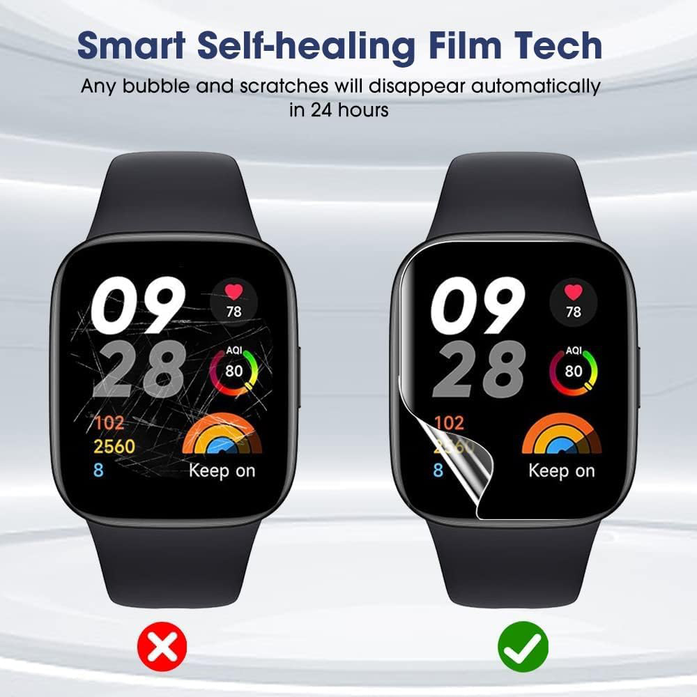 Película protectora de hidroge - Smart Watch Screen Protector reseña y precio