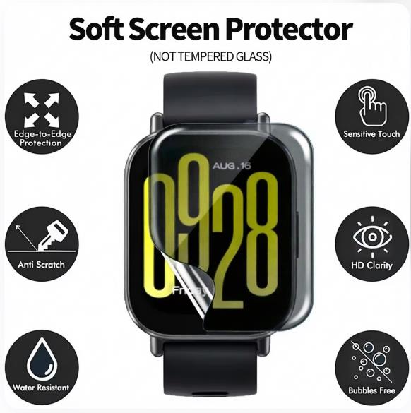 Película de hidrogel de privac - Watch Redmi reseña y precio