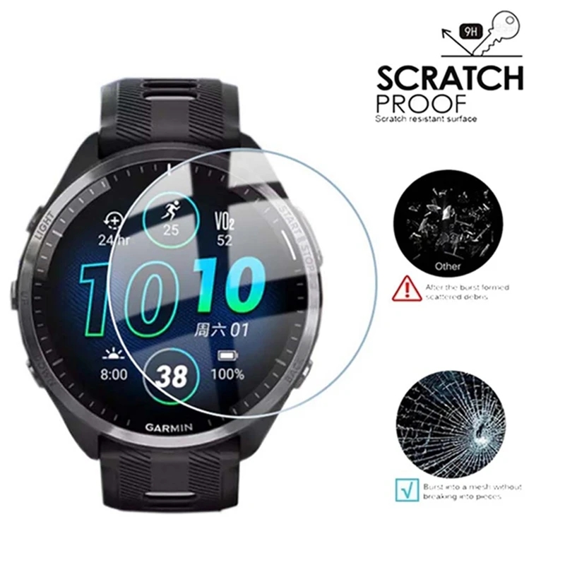Película de vidrio templado pa - Smart Watch Screen Protector reseña y precio