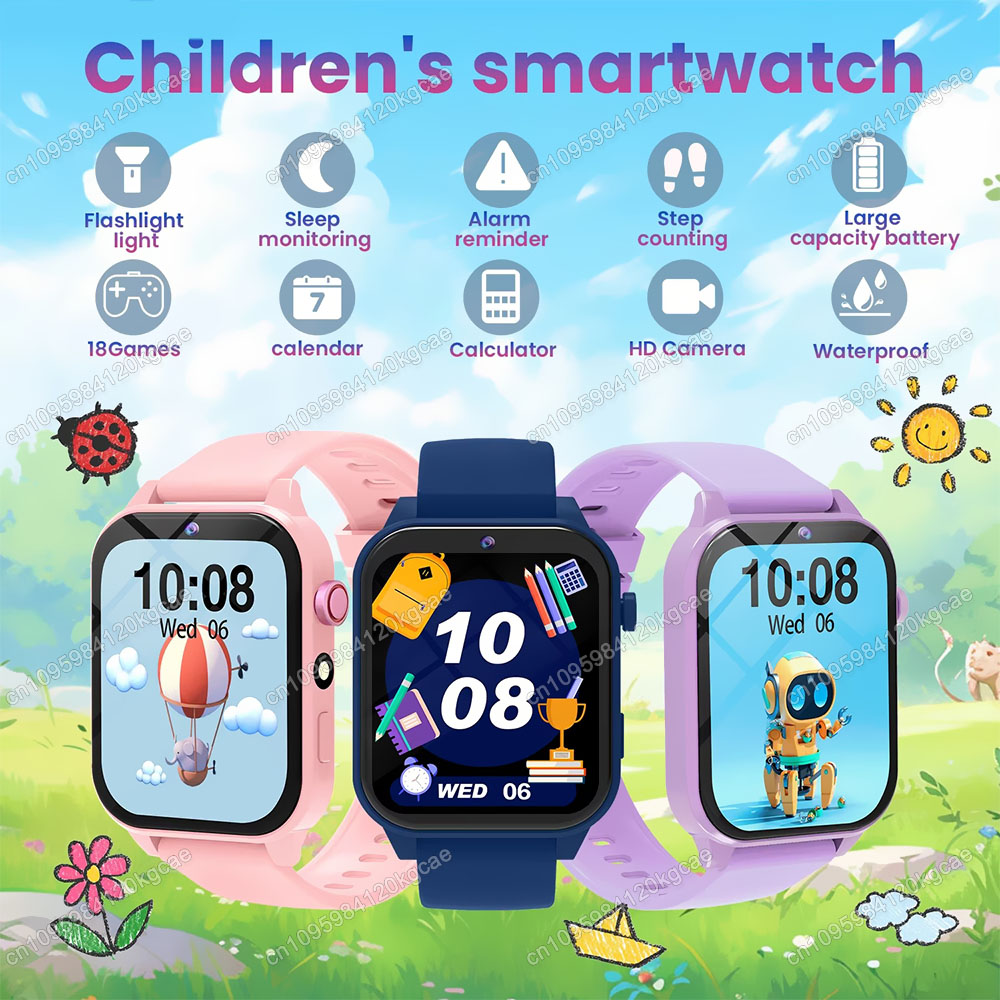 Nuevo Reloj Inteligente con Cá - Smartwatch Watches Gift For Boys On Birthday reseña y precio