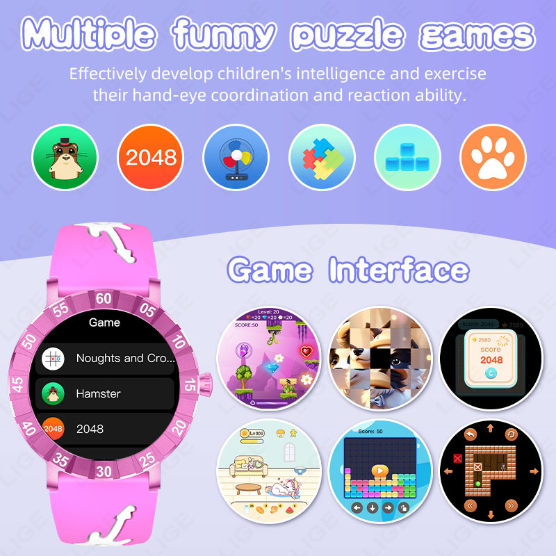 Reloj Inteligente LIGE para Ni - Smartwatch Watches Useful Gift For Boys reseña y precio