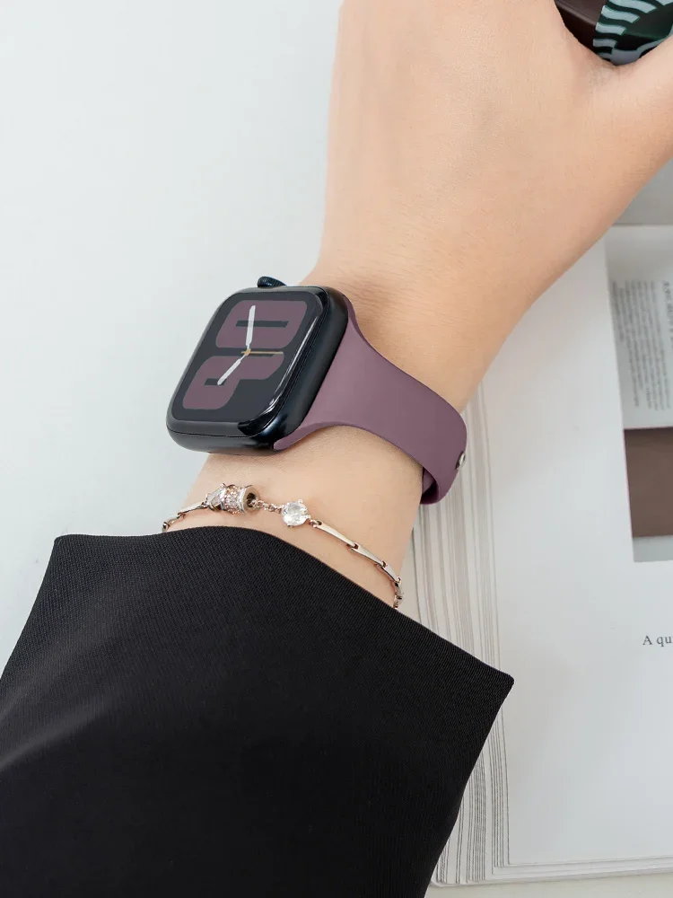 Correa delgada de silicona par - Smartwatch Slim Watches For Men reseña y precio