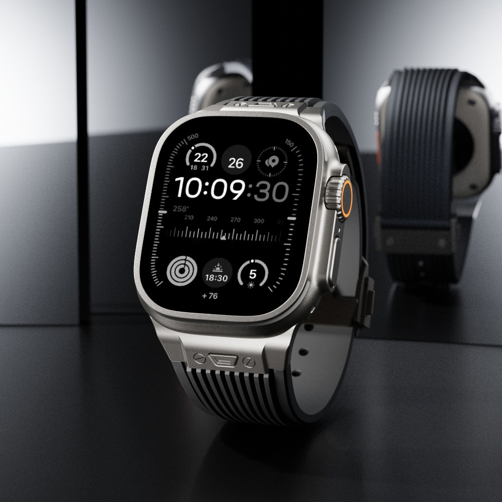 Correa de Silicona para Apple  - Smartwatch Slim Watches For Men reseña y precio