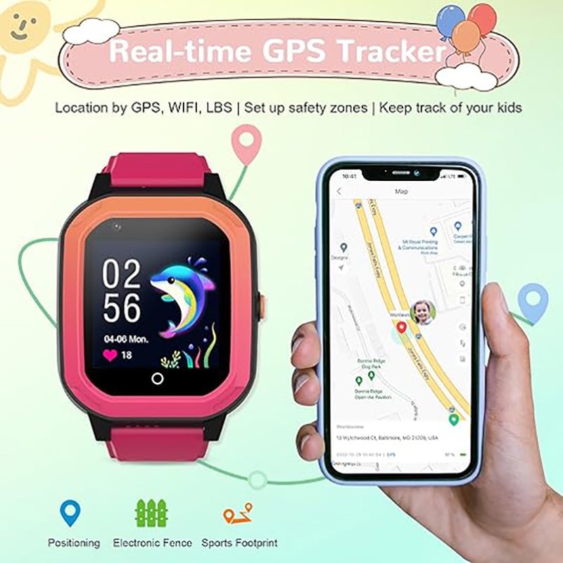 Reloj inteligente Wonlex 4G pa - Smartwatch Digital Watches For Kids reseña y precio