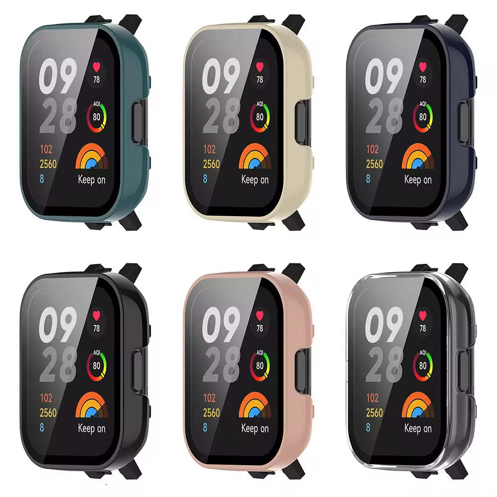 Vidrio templado y funda protec - Watch Redmi reseña y precio