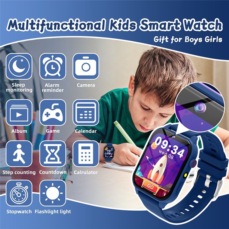 Reloj Inteligente para Niños B - Smartwatch Watches Useful Gift For Boys reseña y precio