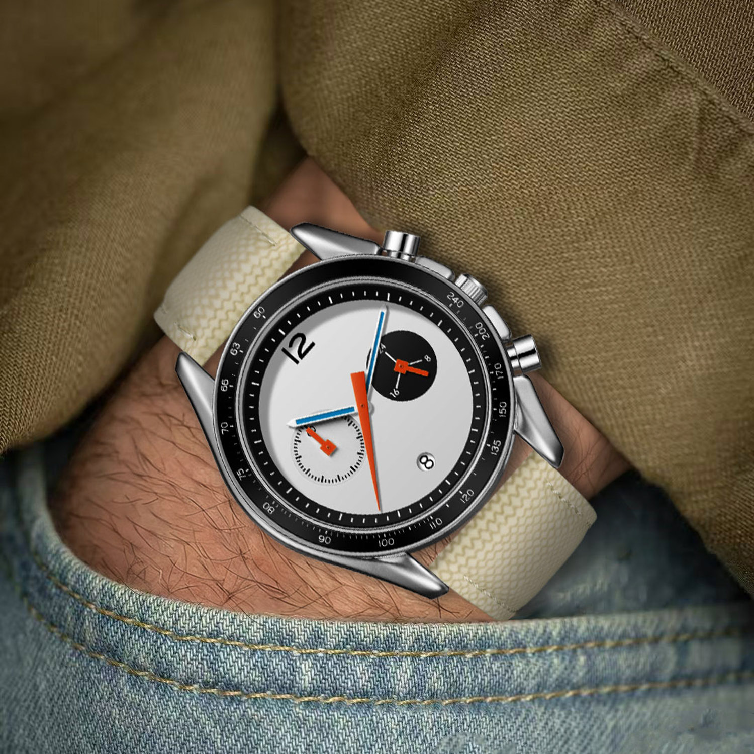 Reloj Cronógrafo de Carreras V - Smartwatch Vintage Watches For Men reseña y precio