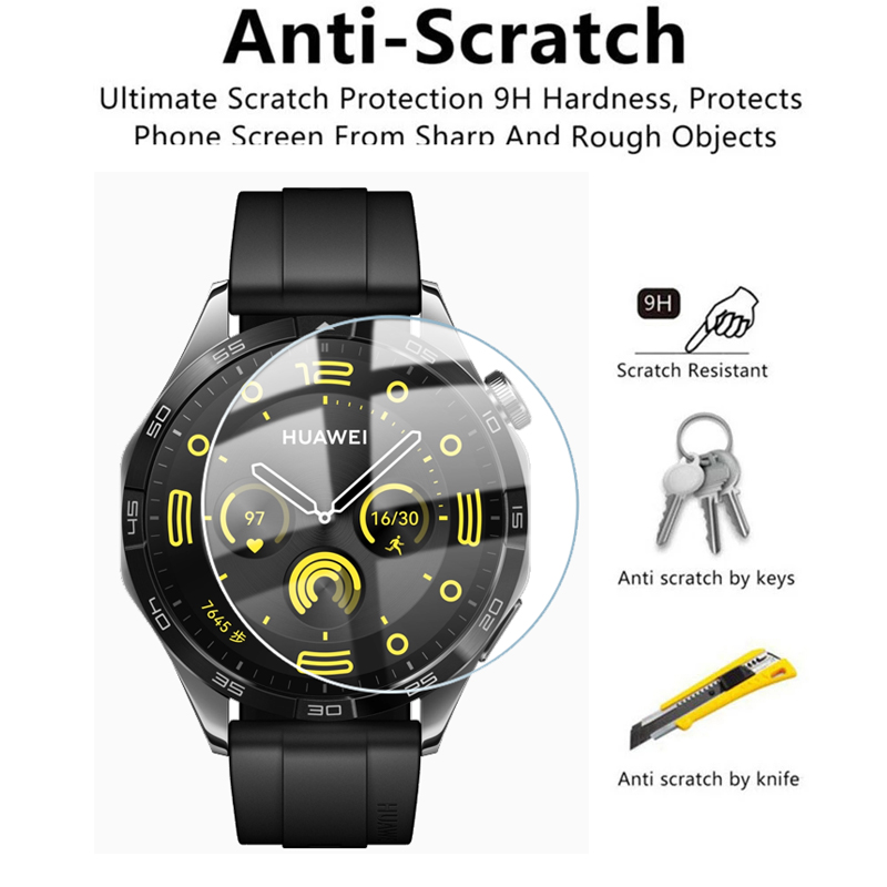 Película de vidrio templado HD - Smart Watch Screen Protector reseña y precio