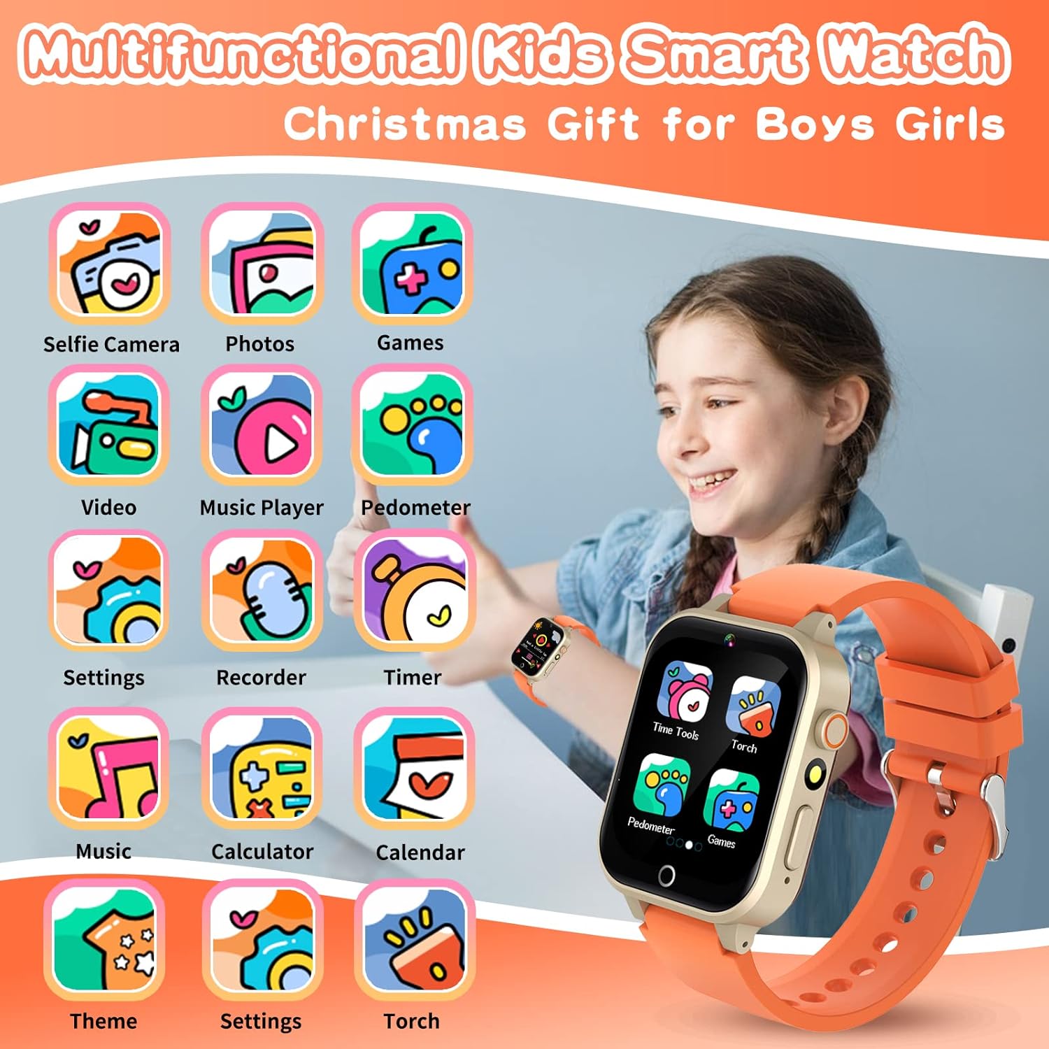 Juegos para niños Reloj inteli - Smartwatch Digital Watches For Kids reseña y precio
