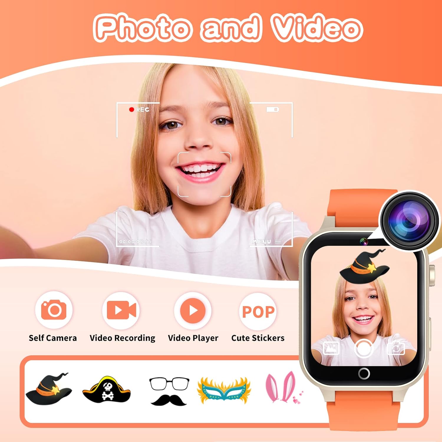 Juegos para niños Reloj inteli - Smartwatch Digital Watches For Kids reseña y precio