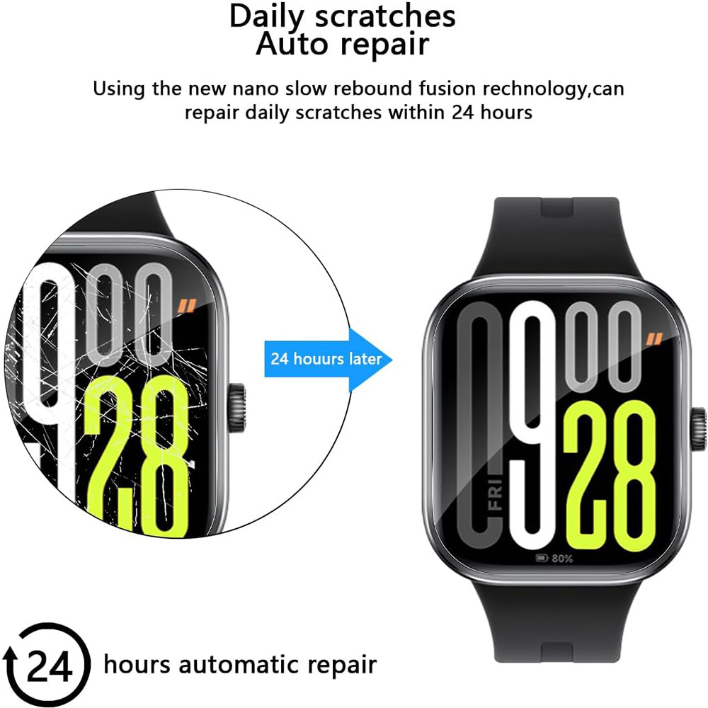1-5PCS Hydrogel Protective Fil - Watch Redmi reseña y precio