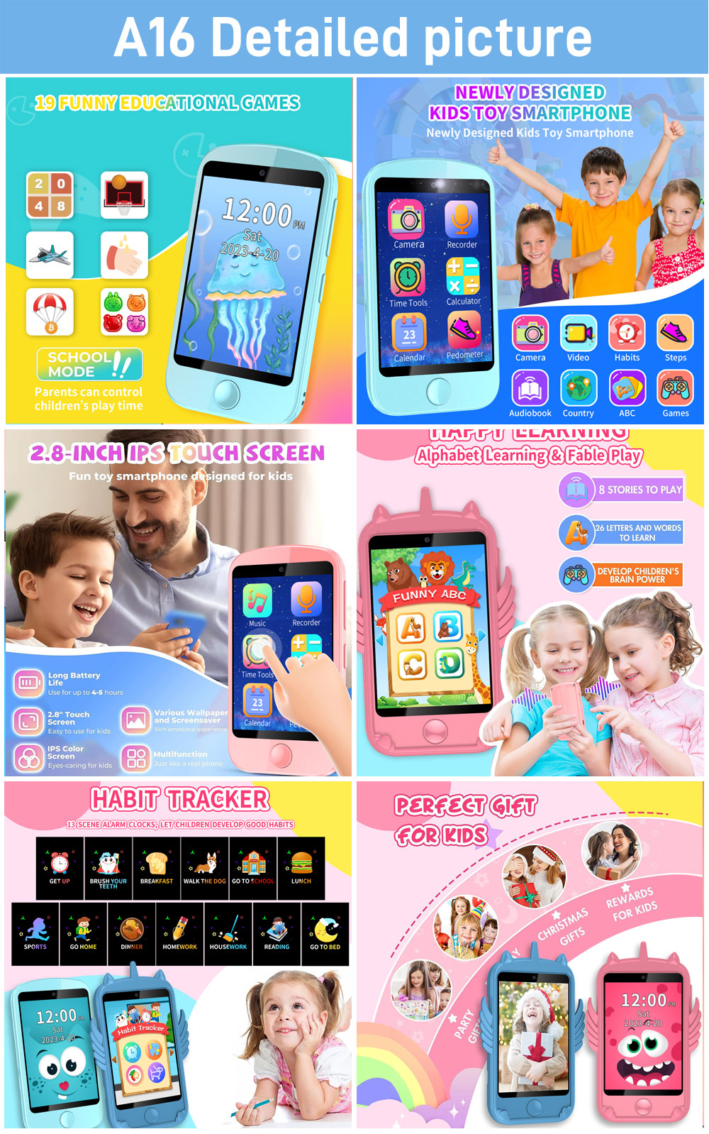 Reloj inteligente para niños 2 - Smartwatch Watches Gift For Boys On Birthday reseña y precio
