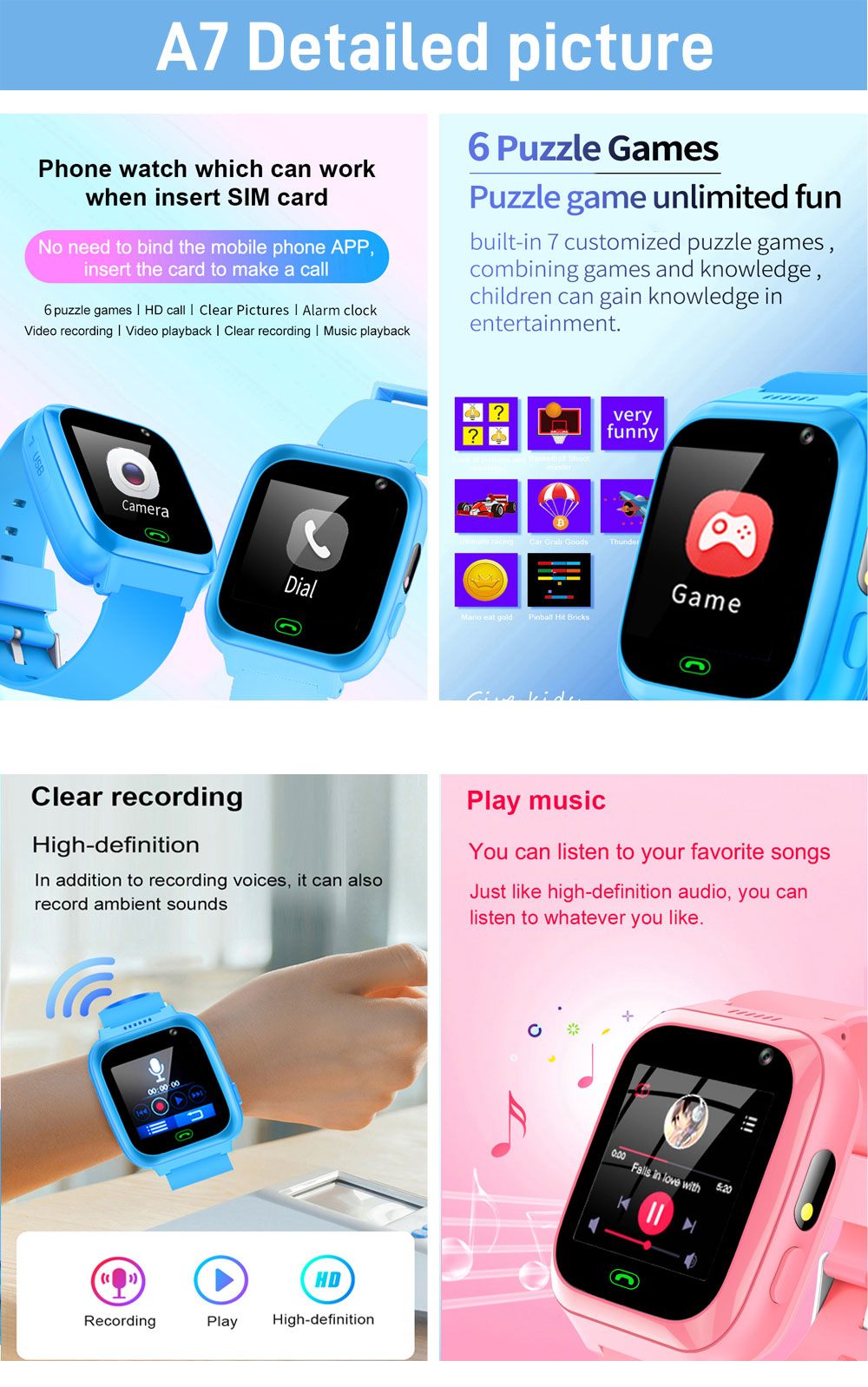 Reloj inteligente para niños 2 - Smartwatch Watches Gift For Boys On Birthday reseña y precio