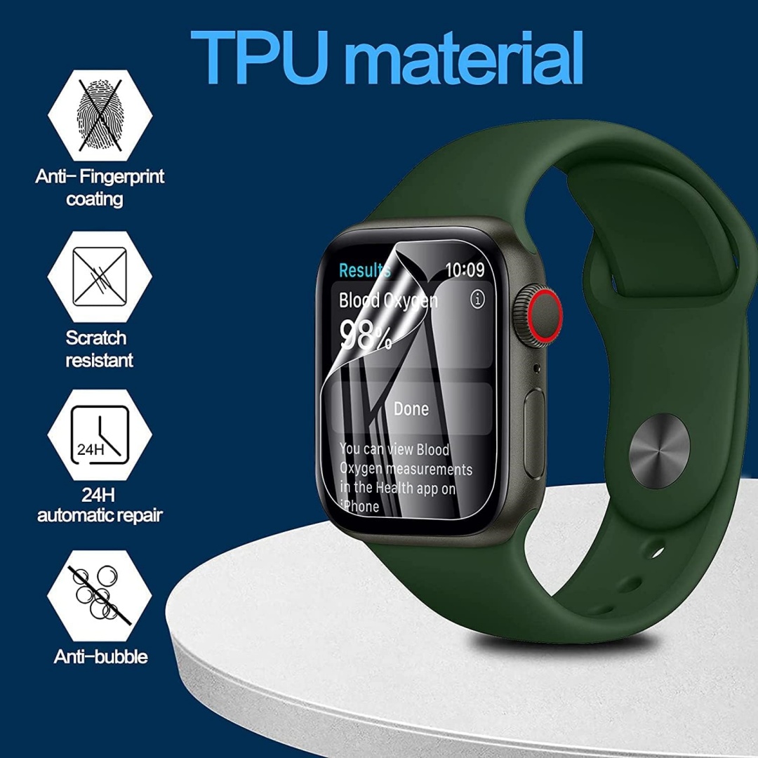 Película de Hidrogel para Appl - Smart Watch Screen Protector reseña y precio