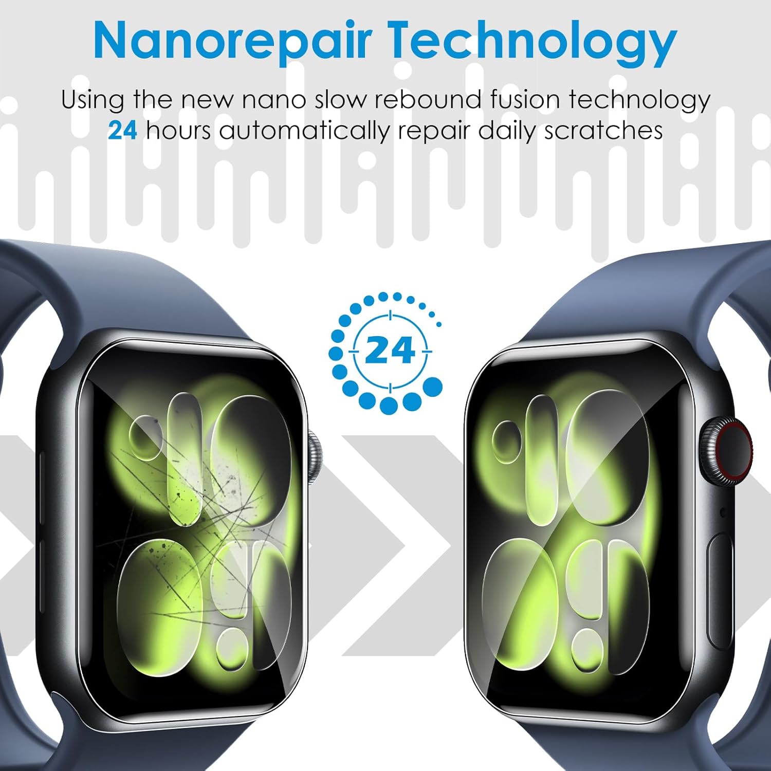 1-10 Uds película de hidrogel  - Smart Watch Screen Protector reseña y precio