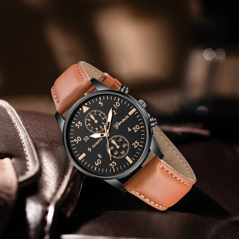 AAA3Pcs Geneva - Juego de 3 re - Smartwatch Vintage Watches For Men reseña y precio